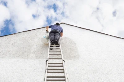 Peinture extérieure au Châtelier — façades et ravalement